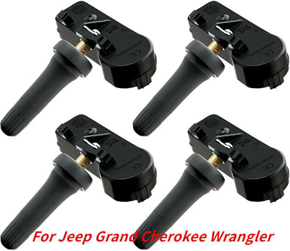 4 x TPMS Tyre Pressure Sensors for Chrysler 300C (2005-2019)