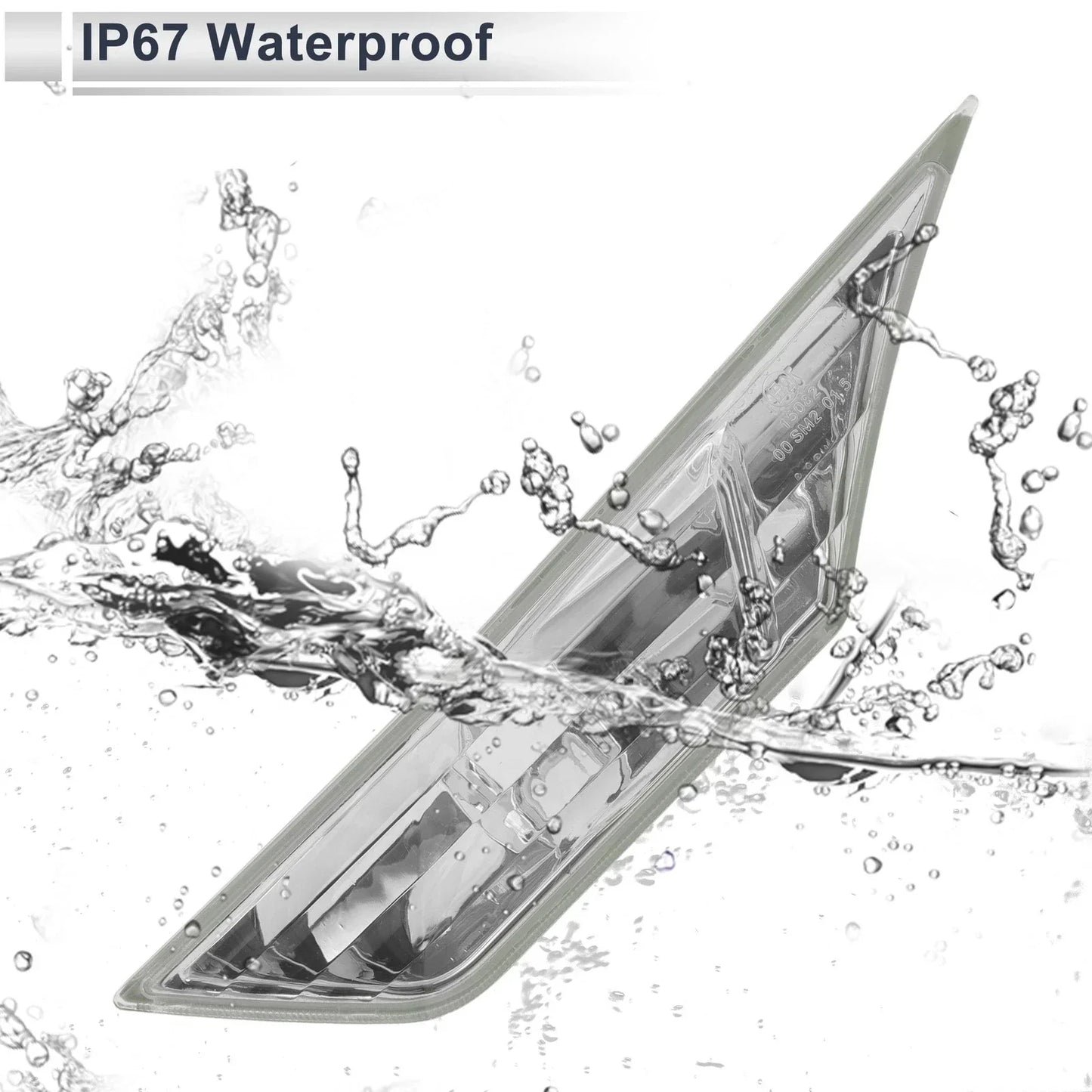 Left Side Marker Light Cover for Honda Civic (2016-2021) - 1 x Clear Lens