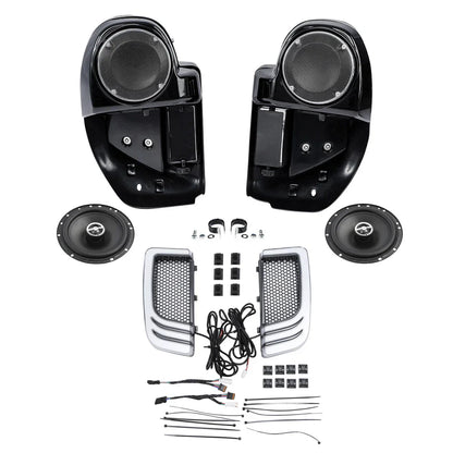 Vented Fairings & 6.5" Speakers Turn Signals for Harley Touring (2014-2024)