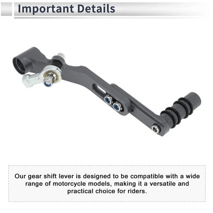 Motorcycle Gear Shifter Lever for Honda CBR650R 2019-2022 Titanium Tone