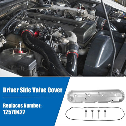 Driver Side Valve Cover for Chevy Silverado Tahoe GMC Sierra Yukon (2007-2014)
