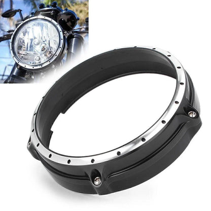 7" Headlight Bezel Trim Ring for BMW R Nine T ABS Scrambler (2017)