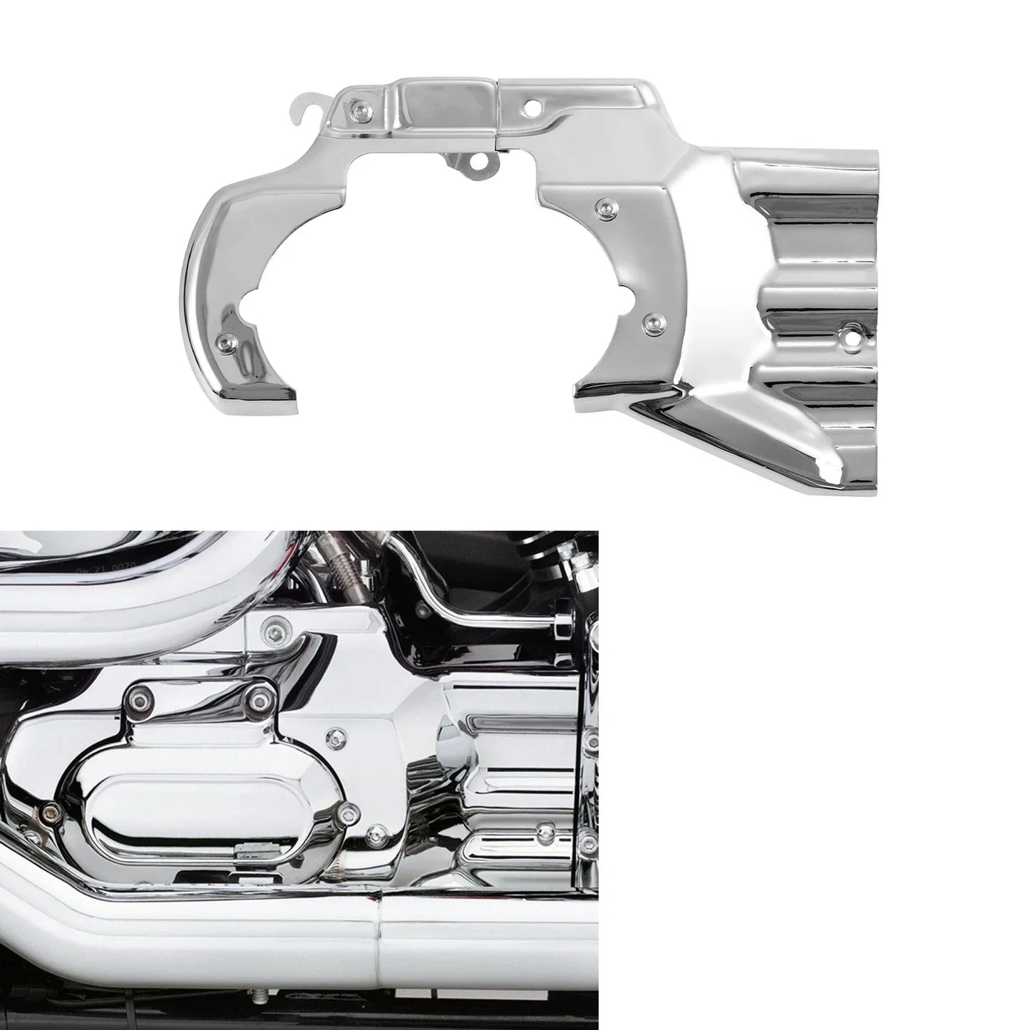 Engine Transmission Interface Cover for Harley Heritage Softail FLSTC (07-17)