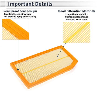 Engine Air Filter for Mercedes-Benz GLE350 L4 2.0L (2020-2024)