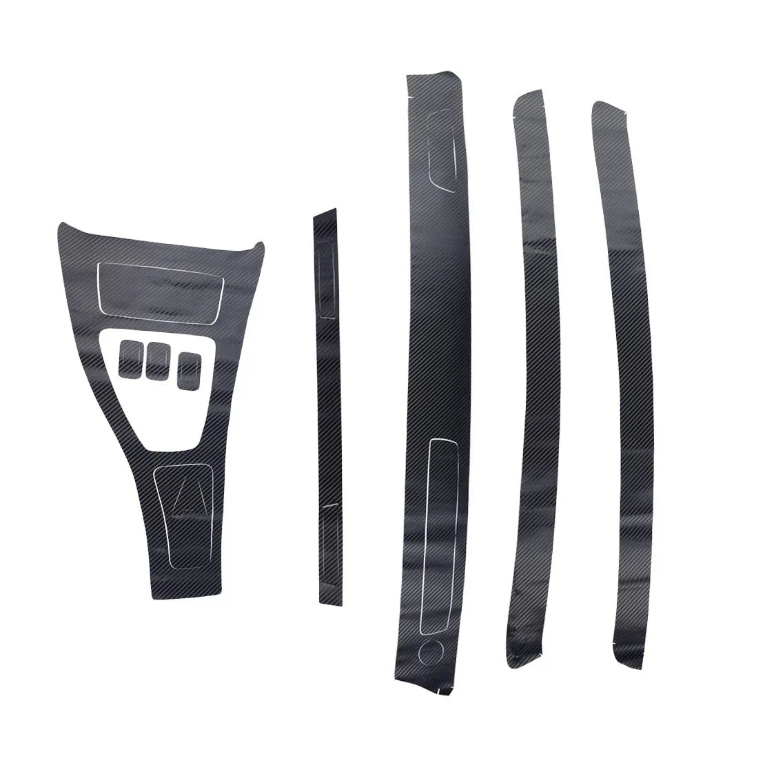 15 x Carbon Fiber Interior Vinyl Decals for BMW 3 Series E90 E92 E93 (2007-2013)