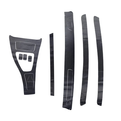 15 x Carbon Fiber Interior Vinyl Decals for BMW 3 Series E90 E92 E93 (2007-2013)