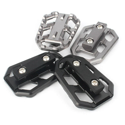 Black/Titanium Front Footpegs for BMW R Nine T Scrambler (2016-2017)