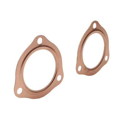 2.5" Copper Header Pipe Collector Flange Gaskets for Chevy SBC BBC