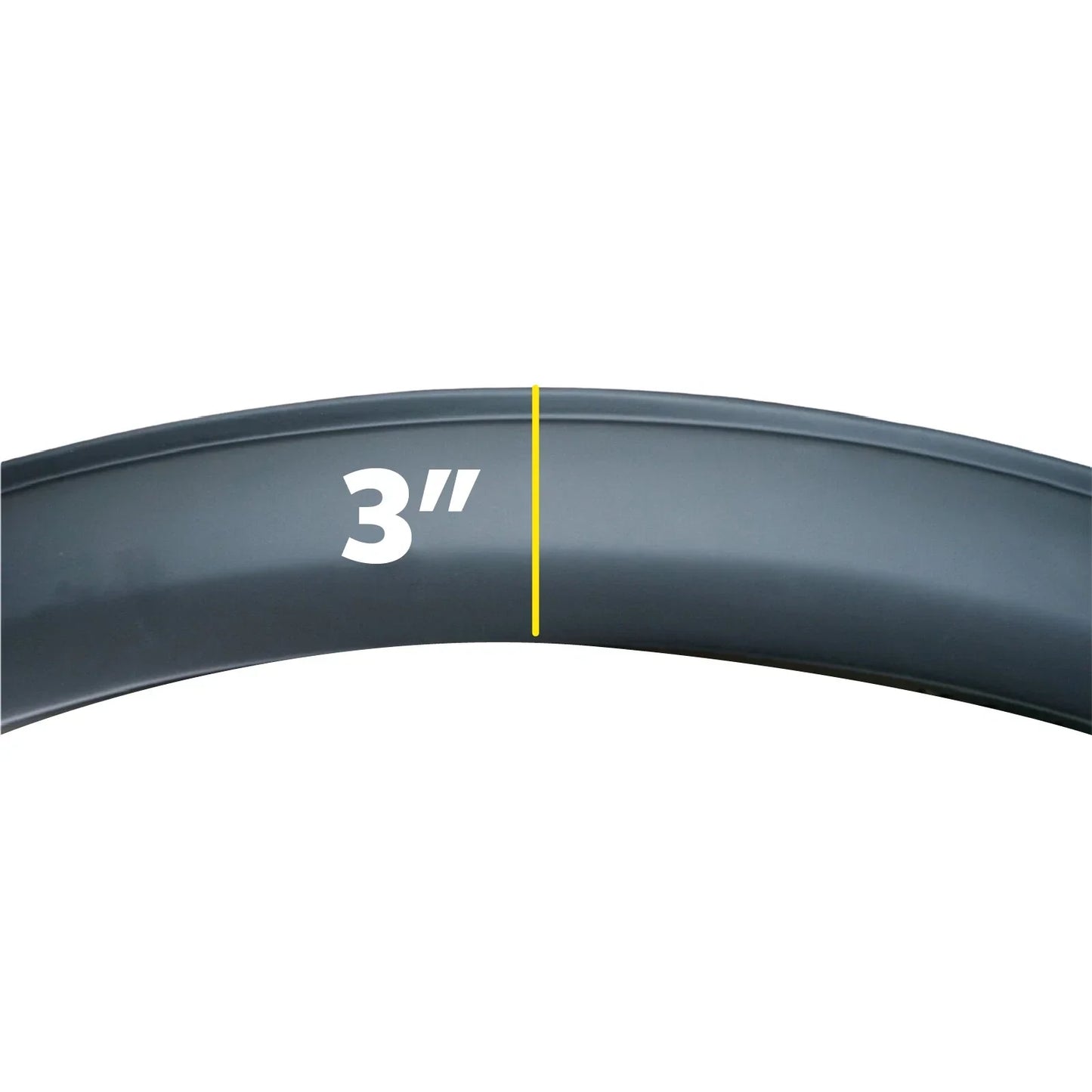 3" Slim Fender Flares for Ford Ranger T6 PXL XLT XLS Wildtrak (2015-2018)
