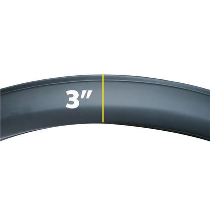 3" Slim Fender Flares for Ford Ranger T6 PXL XLT XLS Wildtrak (2015-2018)