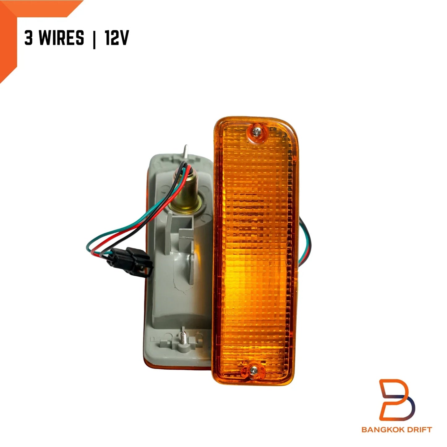 Amber Bumper Parking Signal Light for Toyota Hilux Ute (1988-1997)