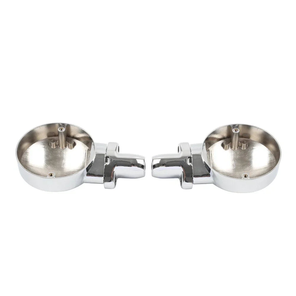 Chrome Front Turn Signal Housing Bracket for Harley Sportster, Street Glide (2004-2023)