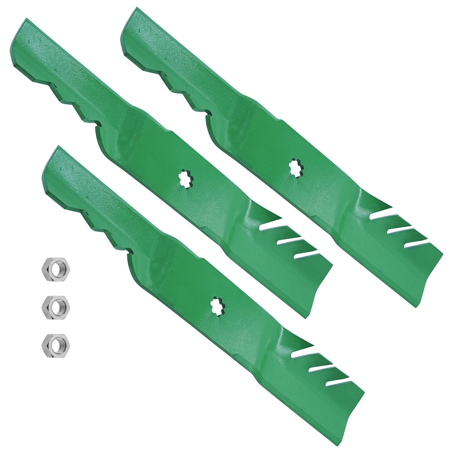 54 Inch Deck Blade with Nut for John Deere (2000–2018)
