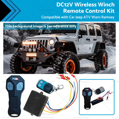Wireless Winch Remote Control Kit for Car Jeep ATV Warn Ramsey