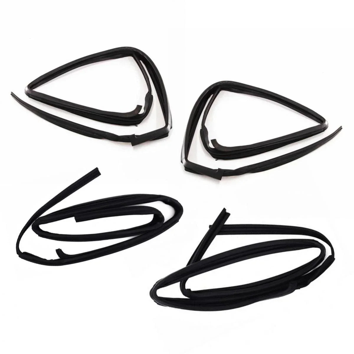 Glass Run Door Channel Rubber Set 4 Fits Toyota Hilux LN85 4D UTE 1989- 95 D05