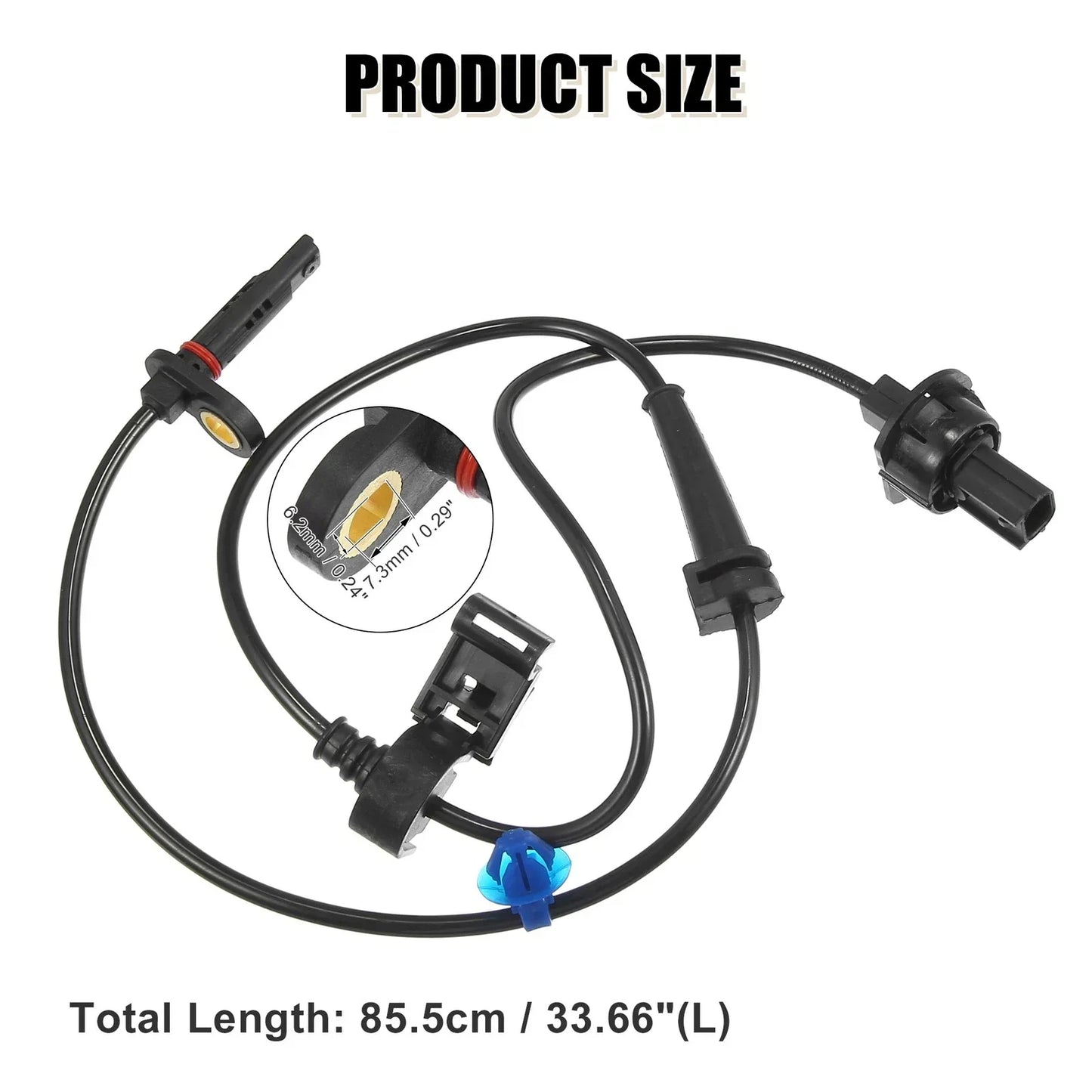 Front Left ABS Sensor for Honda Odyssey 2011-2017 V6 3.5L (2011-2017)