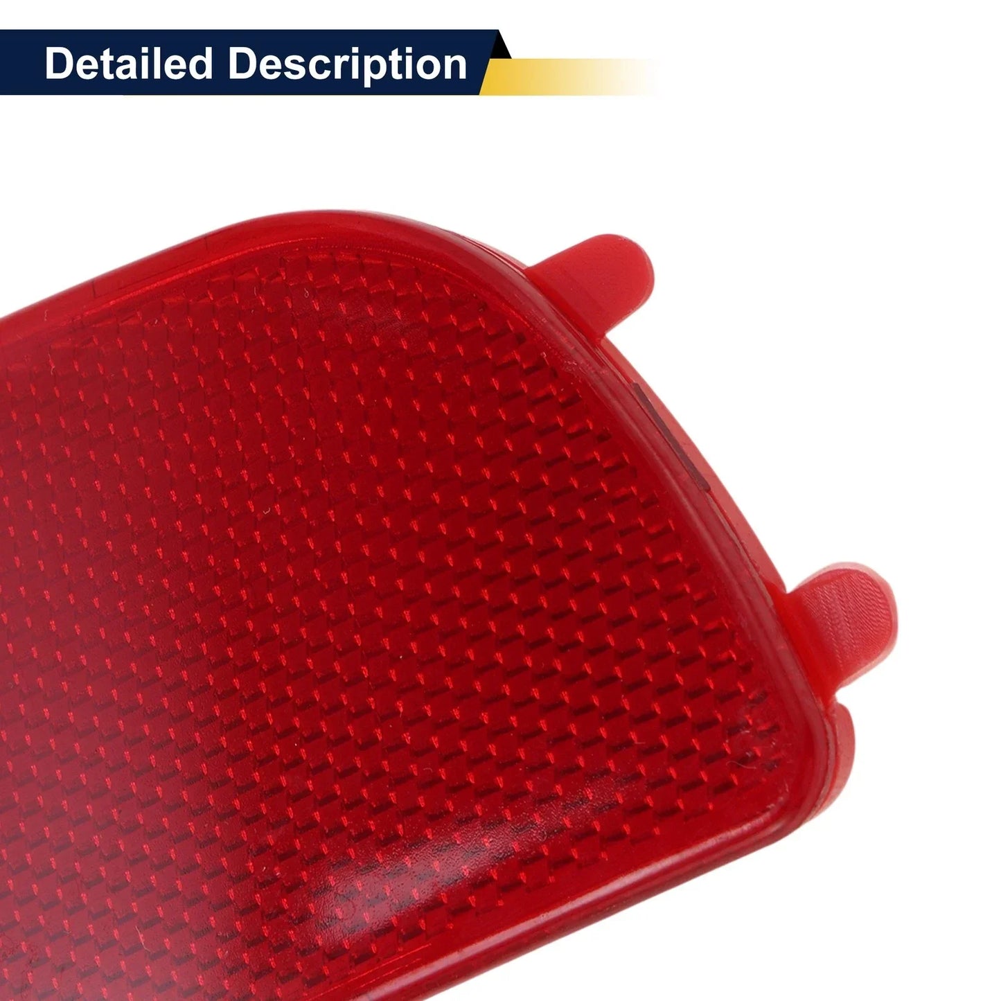 Rear Left Bumper Reflector for Mercedes-Benz Sprinter W906 (2006-2024) Red