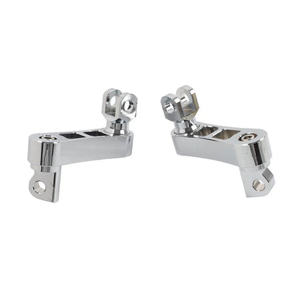 Foot Peg Mount Extensions for Harley Sportster XL883 XL1200 Softail Dyna (2004-2023)