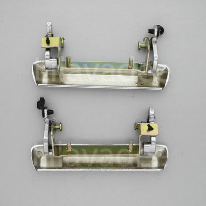 Chrome Outer Door Handles for Datsun 620 Ute Truck Pickup  - 2 x Metal