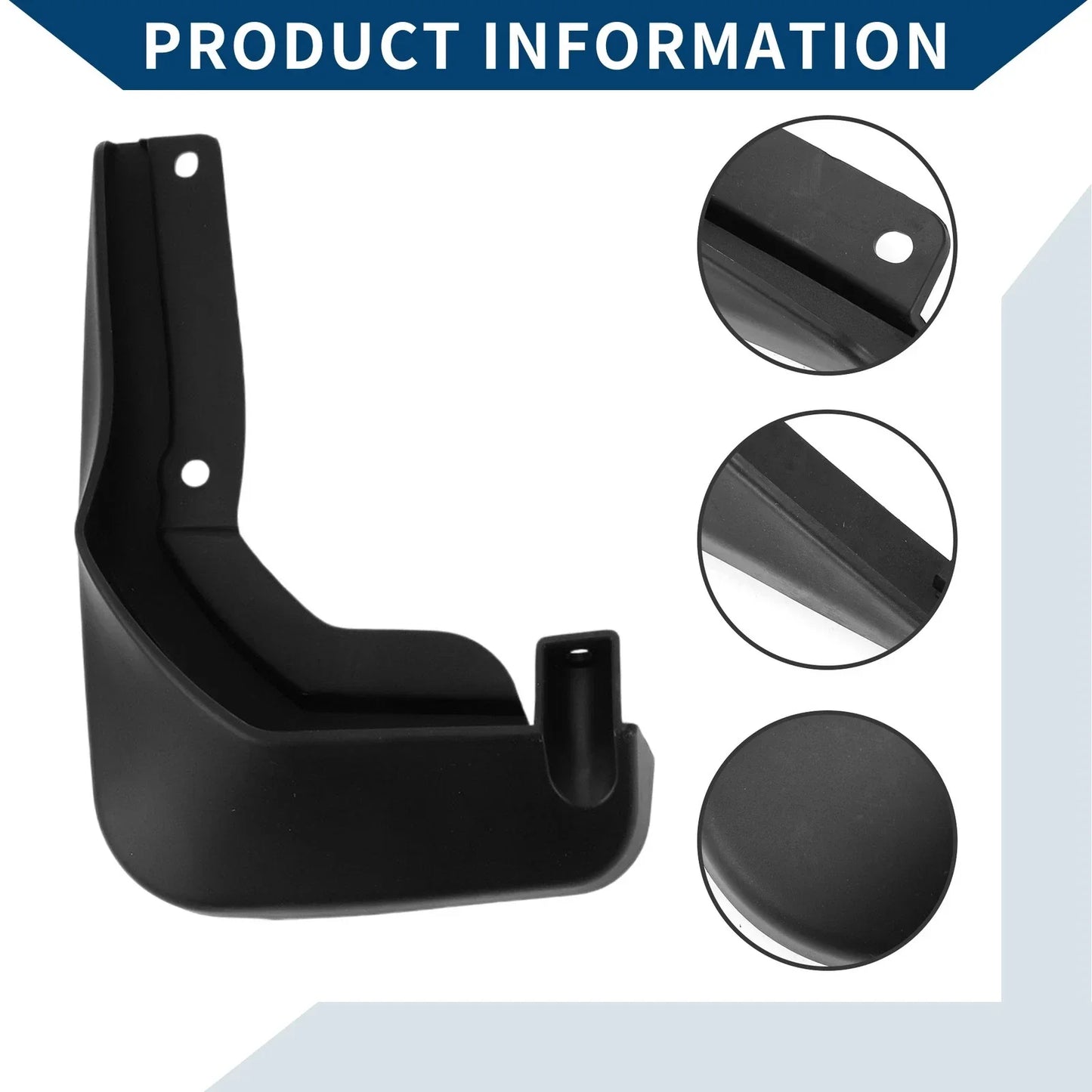 Mud Flaps Splash Guards Set for Mercedes-Benz C Class (2015-2020)
