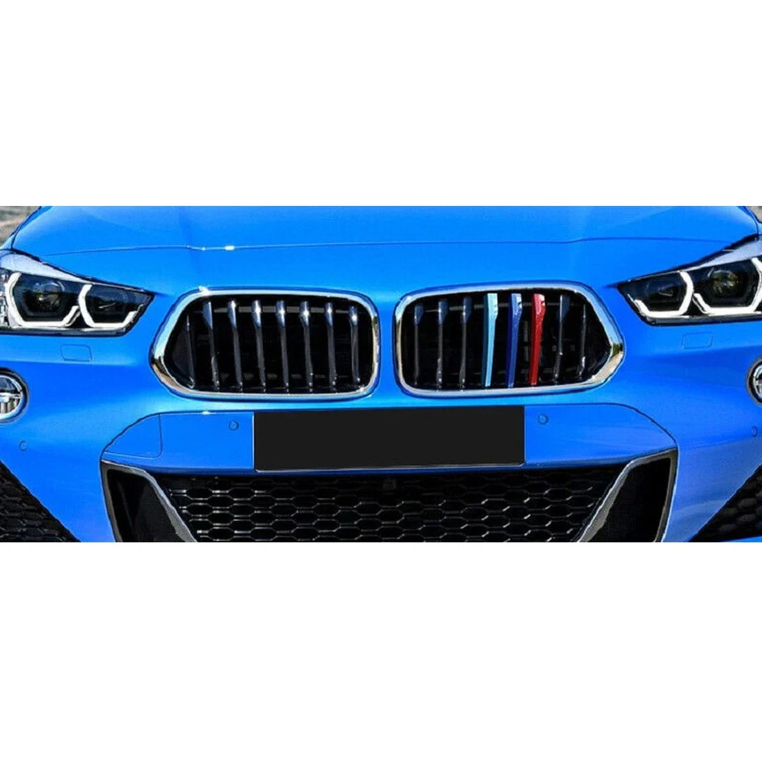 Grille Cover Strip Clip Trim for BMW X2 F39 (2018-2020)
