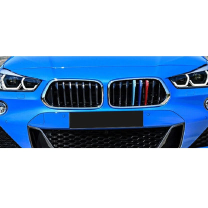 Grille Cover Strip Clip Trim for BMW X2 F39 (2018-2020)
