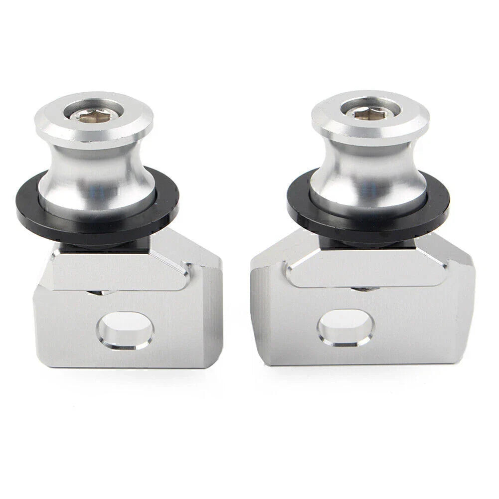 Silver Moto Chain Adjustment Bracket Screws for Honda CB650R (2019-2023)