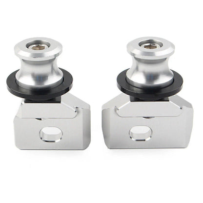 Silver Moto Chain Adjustment Bracket Screws for Honda CB650R (2019-2023)