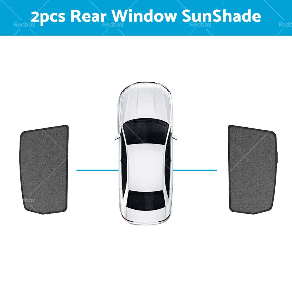 Window Sun Shade for Toyota RAV4 2019-2023 Rear Side Mesh Blind