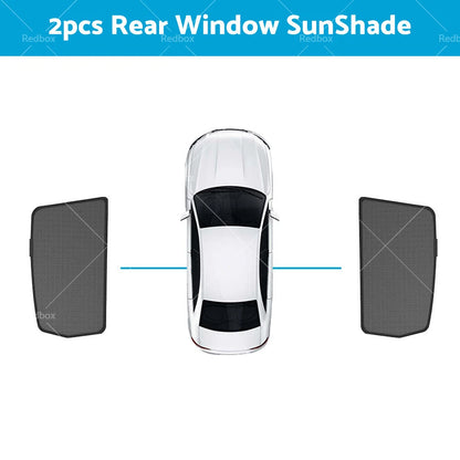 Window Sun Shade for Toyota RAV4 2019-2023 Rear Side Mesh Blind