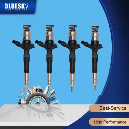 4PCS Diesel Fuel Injectors for Toyota Prado KDJ150R KDJ150L (2009-2017)