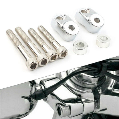 Front Turn Signal Mount Bracket for Harley Dyna 39mm 49mm