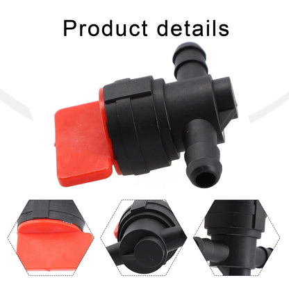 8mm In-Line Petrol On-Off Fuel Tap Switch Valve for Motorcycle Bike ATV