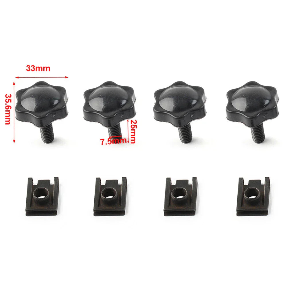 Saddlebag Lock Mounting Bolt Screws for Harley FLHT FLHTCU  4pcs