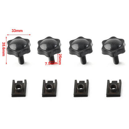 Saddlebag Lock Mounting Bolt Screws for Harley FLHT FLHTCU  4pcs