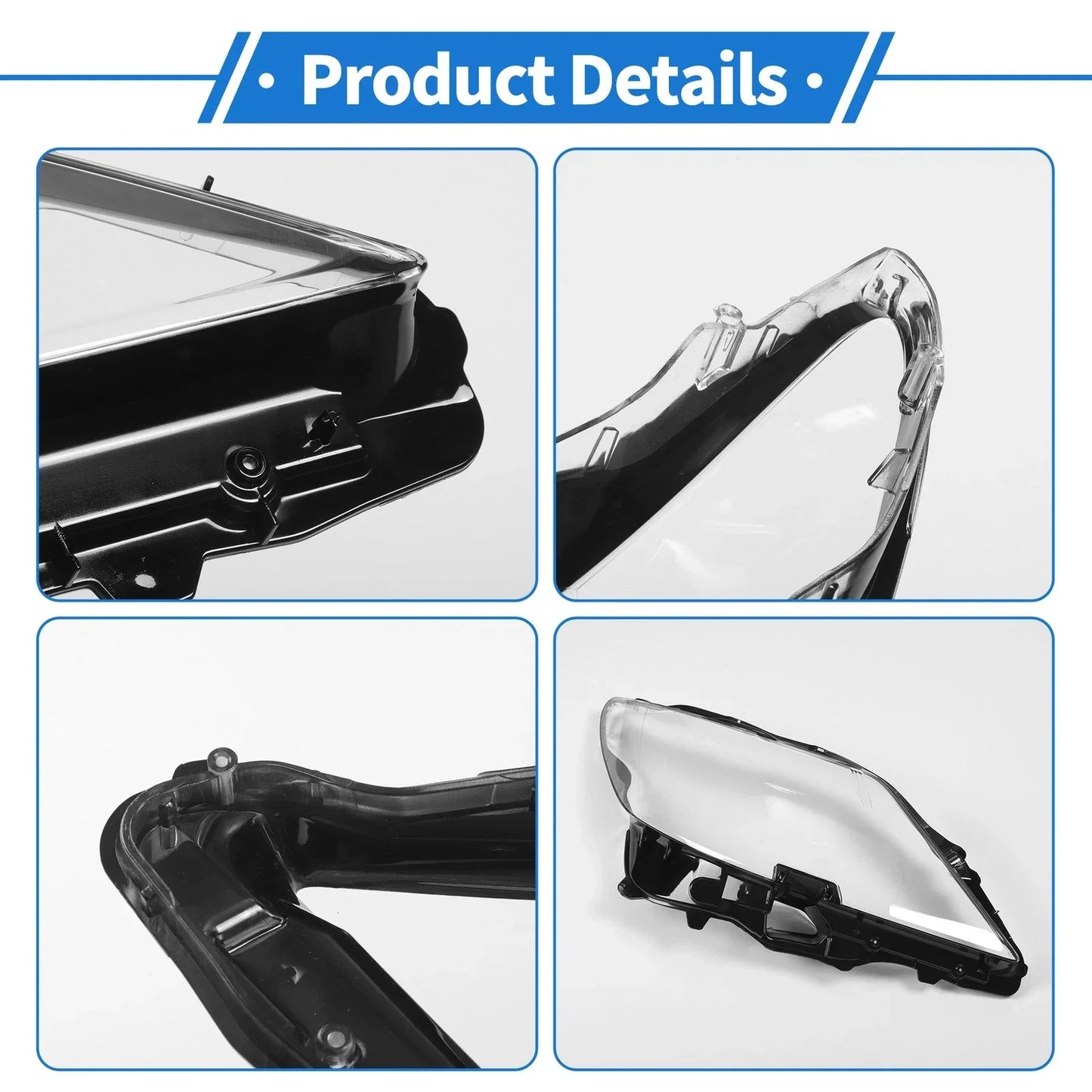 Car Front Right Headlight Lens Cover for Lexus LS460 (2007-2009)