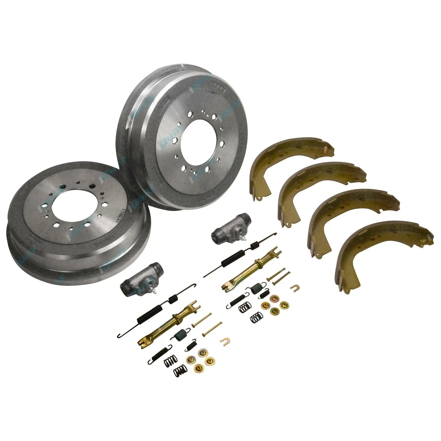 Brake Drums & Shoes Hardware Kit for Hilux VZN167 (2002-2005) V6 3.4
