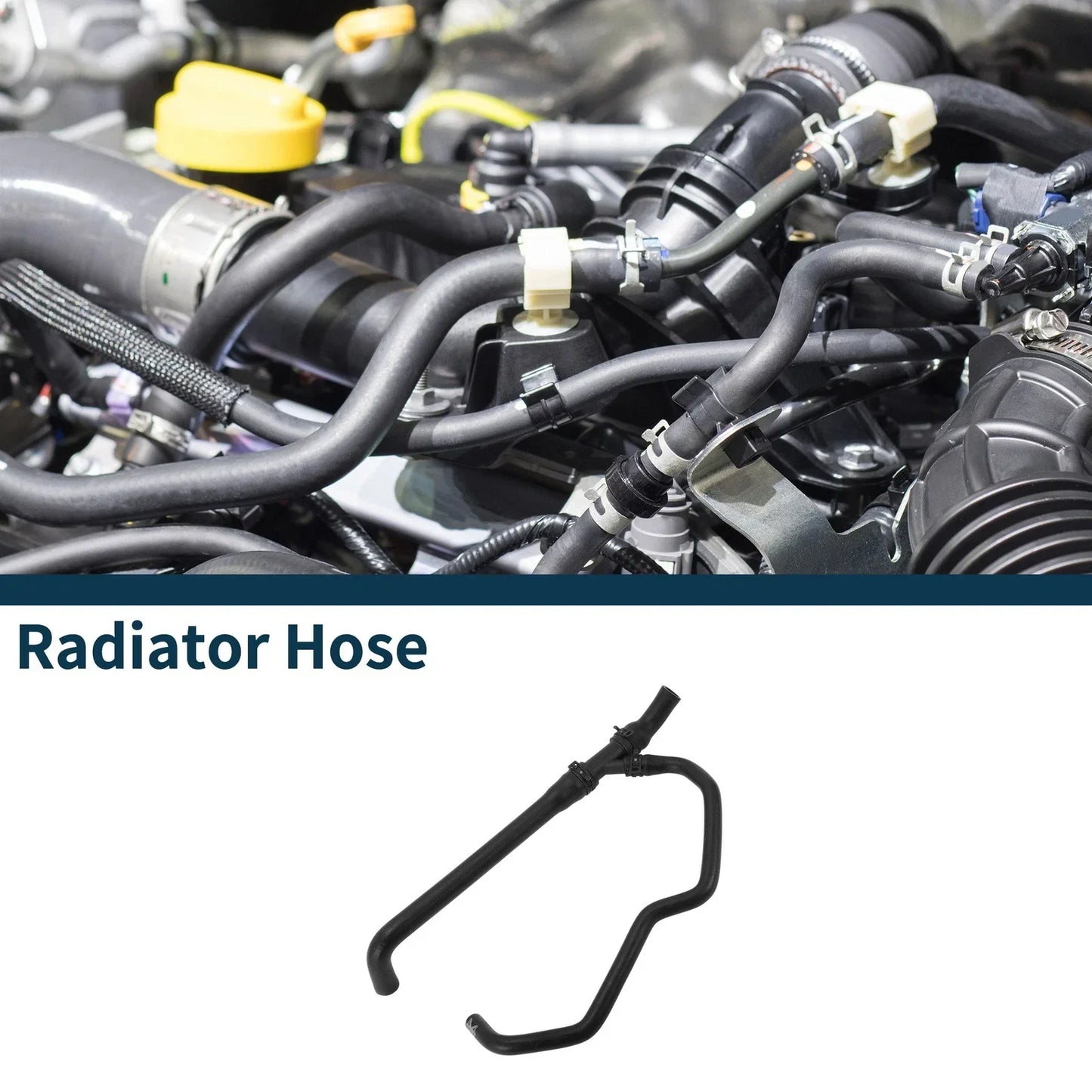 Radiator Hose for Porsche Panamera 2010-2012 Rubber Coolant Pipe