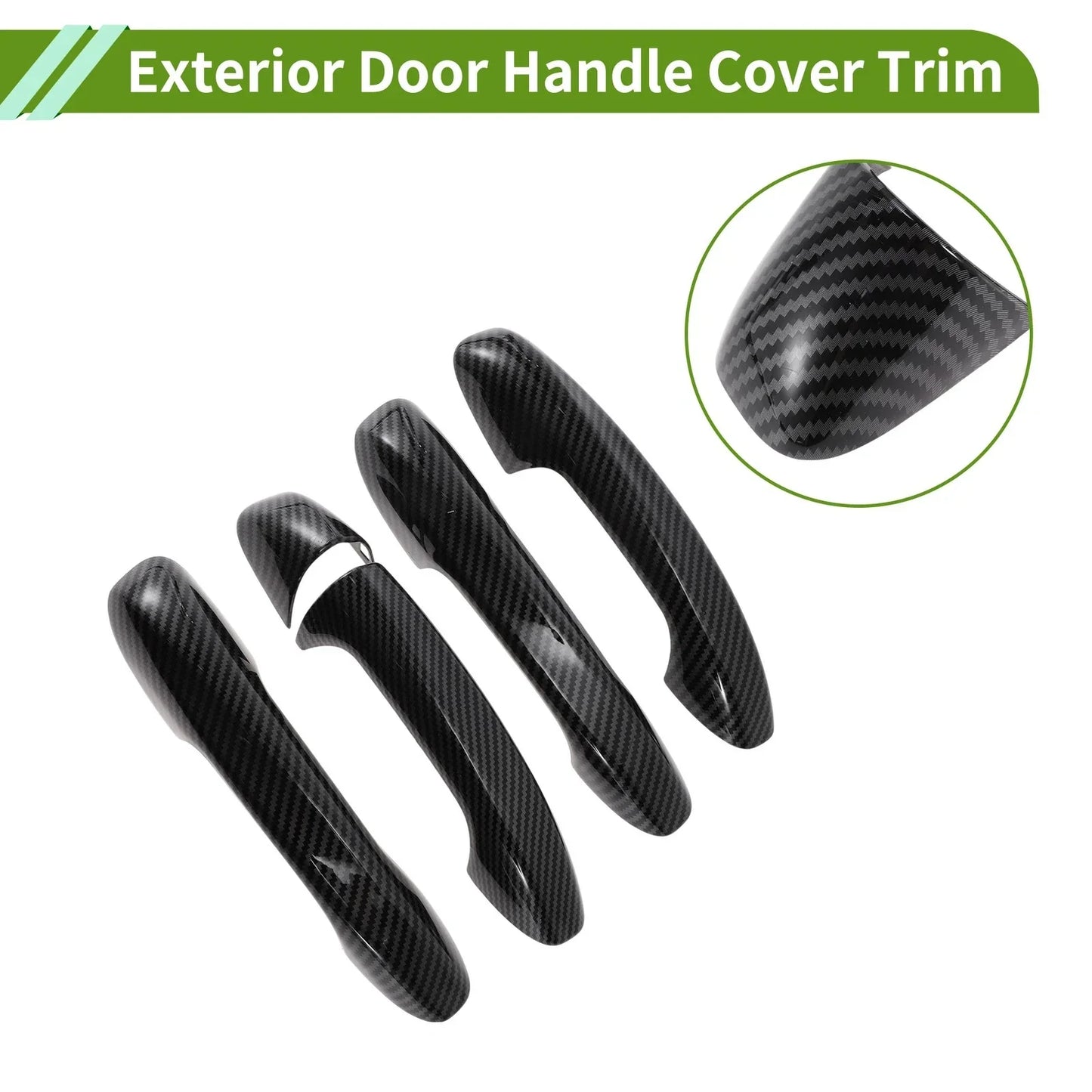 Exterior Door Handle Cover Trim for Mercedes-Benz C GLC Class W205 X253 (16-20)