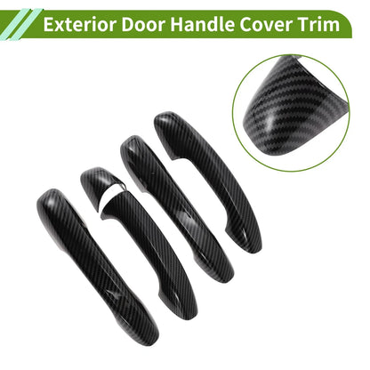 Exterior Door Handle Cover Trim for Mercedes-Benz C GLC Class W205 X253 (16-20)
