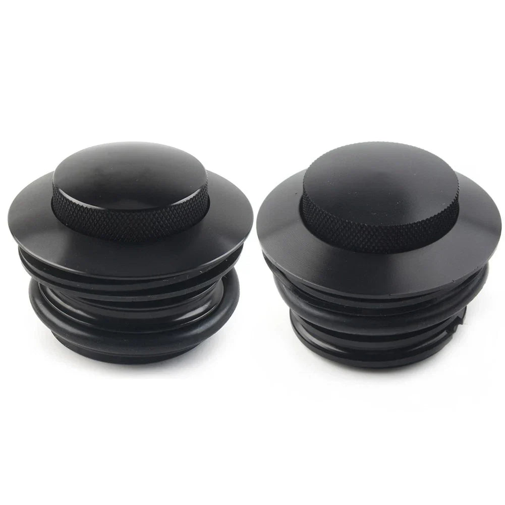 Vented Fuel Tank Cover for Harley - Left & Right Thread Pop Up Gas Cap