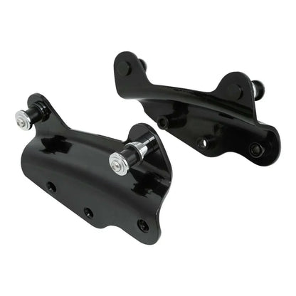 Black Stealth Luggage Rack w/ Docking Hardware for Harley Touring (2009-2013)