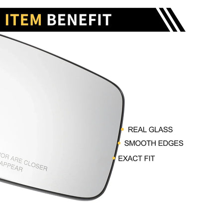 Heated Right Mirror Glass for Dodge Ram 1500 2500 (2010-2023)