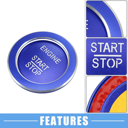 Engine Start Stop Button Cover for Mercedes-Benz B C GLC GLA CLA ML (2015-2023)