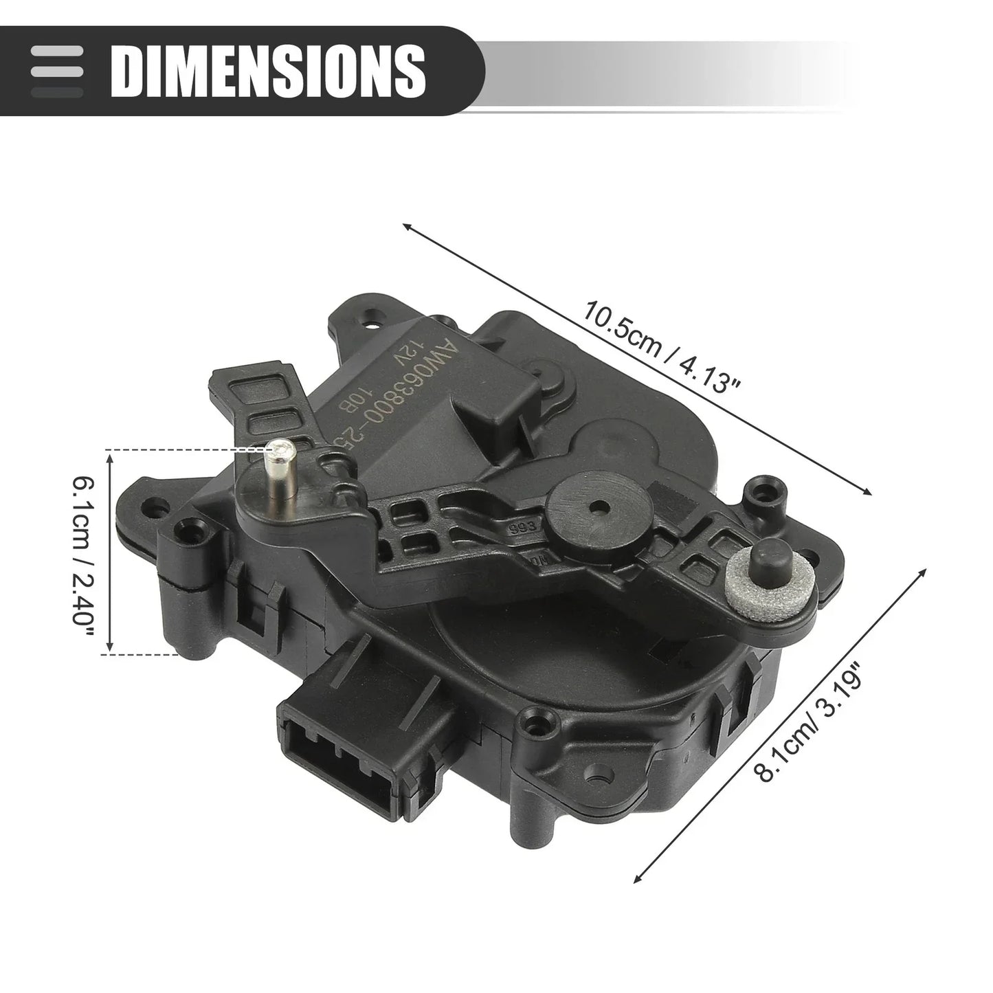 HVAC Heater Air Door Blend Actuator for Honda Pilot (2009-2015)