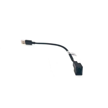 4 PIN USB Plug CD Radio Player Cable Connector Adapter for Mitsubishi Pajero