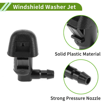 Windshield Washer Nozzle & Hose Connector for Honda (2011-2017)