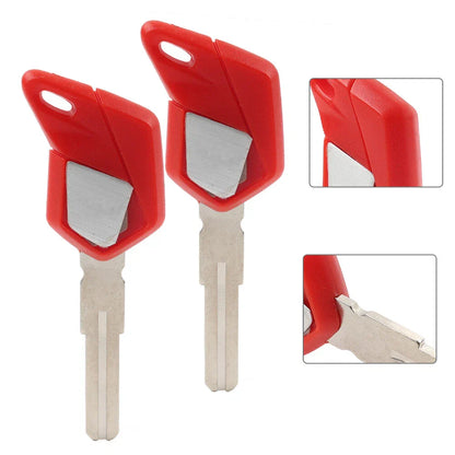 Uncut Blade Blank Key for MV Agusta F4 1000 Brutale 920 990 1090