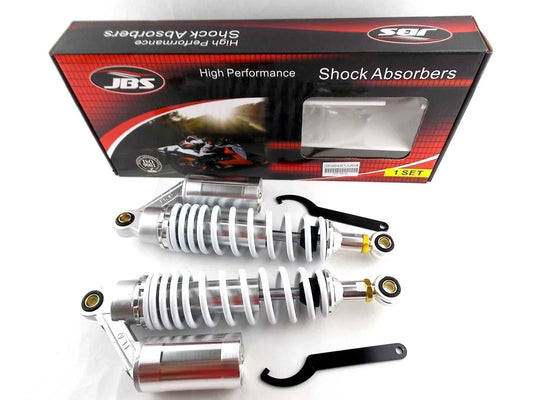 320mm JBS Rear Air Nitrogen Cell Shock Absorbers for Royal Enfield Hunter (2023)
