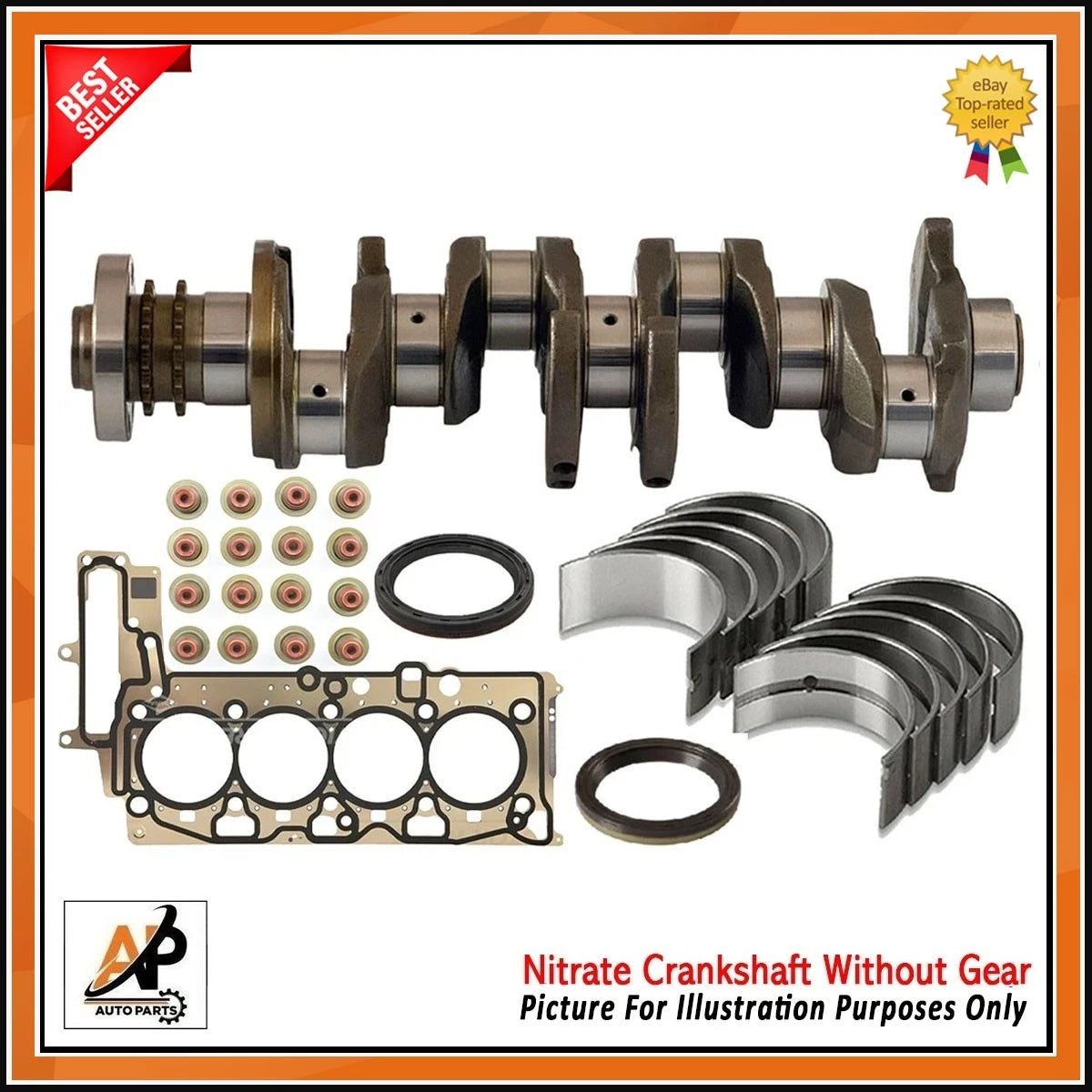 Crankshaft Rebuild Parts Kit for BMW MINI 2.0 N47 N47D20 (2007–2016)